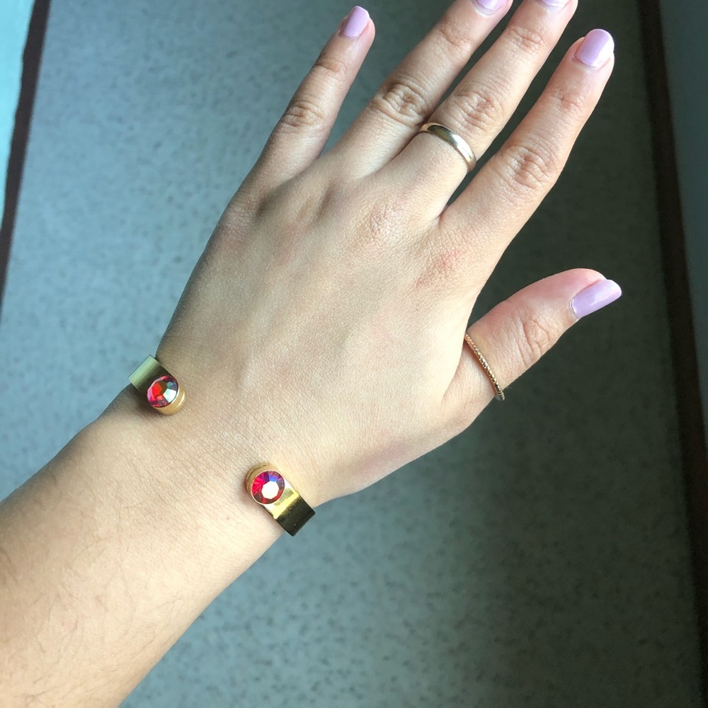 Kate Spade Bangle- Paint the town red